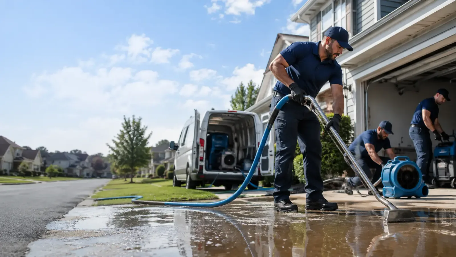 Flood Damage Restoration in Mount Olive, IL